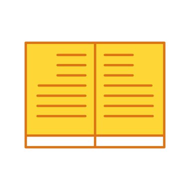 Projeniz için vektör defteri simgesi