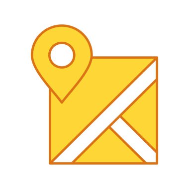  gps Konum simgesi, pin vektör illüstrasyonu, seyahat konsepti