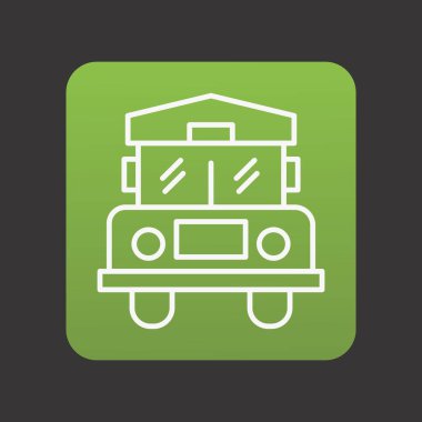 Projeğiniz için otobüs simgesi