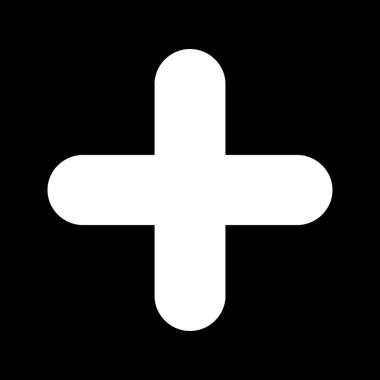 Projeniz için vektör artı simge