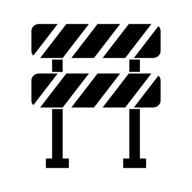 Projeniz için vektör bariyeri simgesi