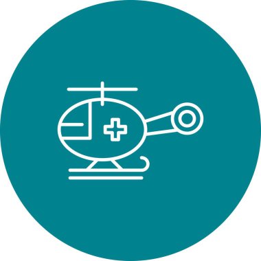  Projeniz için vektör helikopter simgesi