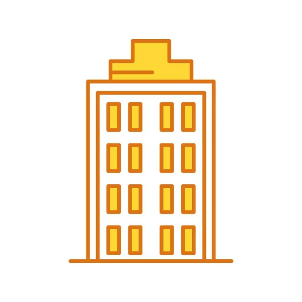 Illustration Von Vector Building Icon — Stockvektor