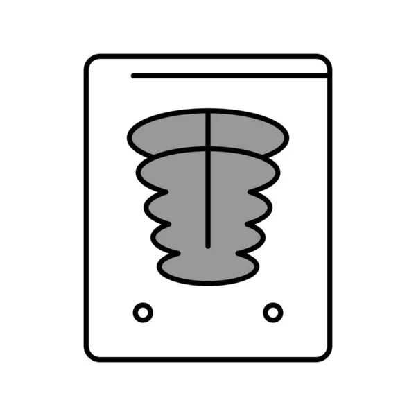 Icono Rayos Vectores Fondo Plano Para Proyecto — Vector de stock