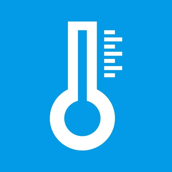 Vector Thermometer Icoon Voor Project — Stockvector