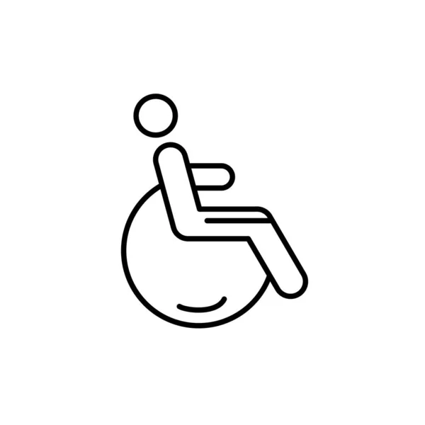 Handicap Symbol Für Ihr Projekt — Stockvektor