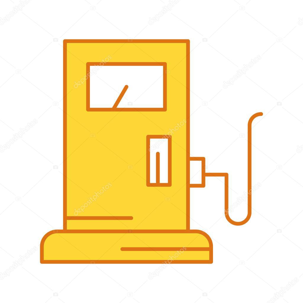  Vector gas icon for your project