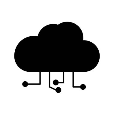 Projeniz için vektör bulut simgesi