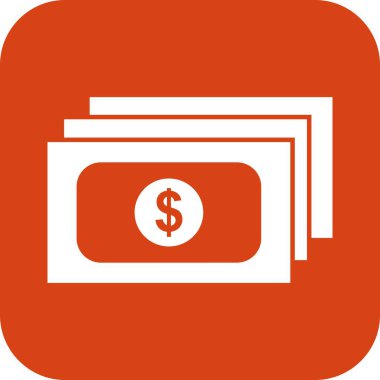 Paranın vektör illüstrasyonu, dolar