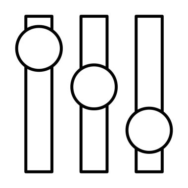 Web ve grafik tasarımı için modern vektör çizgisi simgesi tasarımınız ve diğer projeleriniz için özeldir