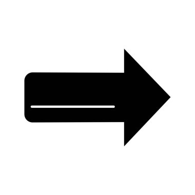 Projeniz için ok vektör simgesi