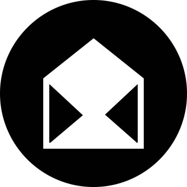 Vektör ileti simgesi, illüstrasyon