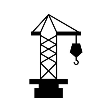 Projeniz için vektör vinç simgesi
