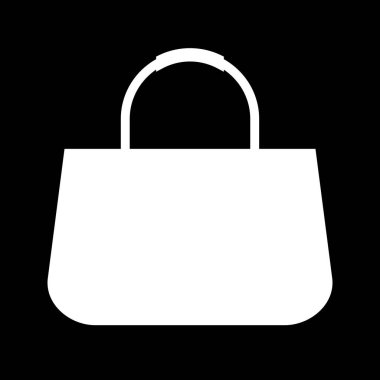 çanta simgesi, web grafiği, vektör illüstrasyonu 