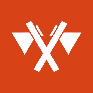 Projeniz için vektör balta simgesi