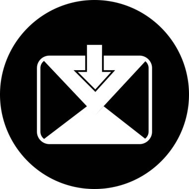 Vektör ileti simgesi, illüstrasyon