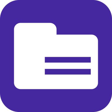  Vektör dizin simgesi, illüstrasyon