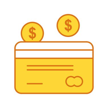 Paranın vektör illüstrasyonu, dolar