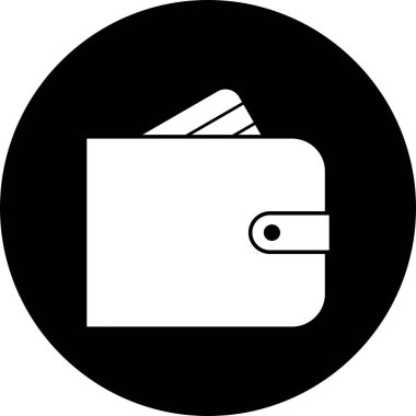  cüzdan simgesi yaratıcı tasarım şablonu