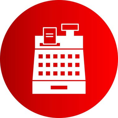 Projeniz için vektör hesap makinesi simgesi