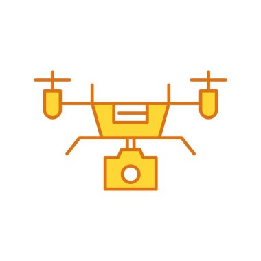 Projeniz için vektör drone simgesi