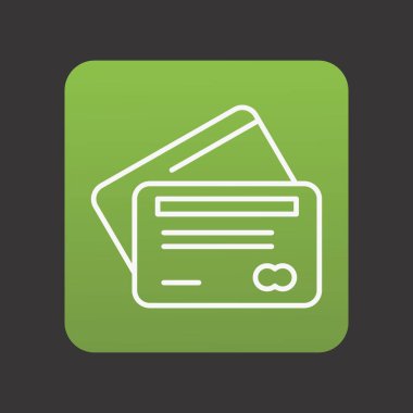 Projeniz için kredi kartı simgesi