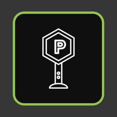 Projeniz için park simgesi