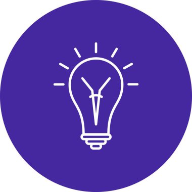 Projeniz için ampul simgesi