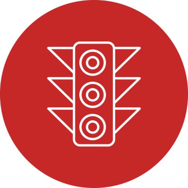  Projeniz için vektör trafik sinyali simgesi