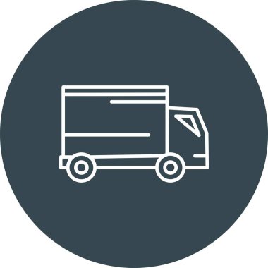 Projeniz için vektör kamyonu simgesi