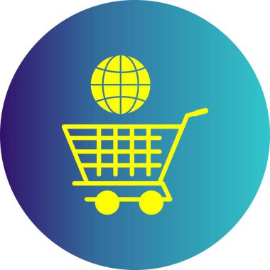 Projeniz için vektör arabası simgesi