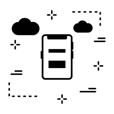  Vektör hücre simgesi illüstrasyonu