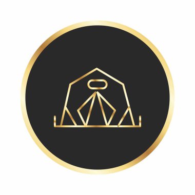 Projeniz için kamp simgesi