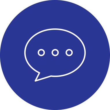 Vektör ileti simgesi, illüstrasyon