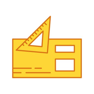 Projeniz için vektör inşa simgesi