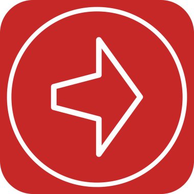 Projeniz için doğru yön ok simgesi