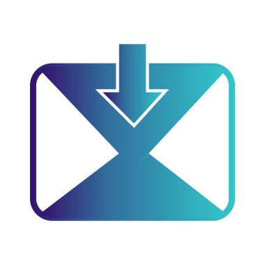 Vektör ileti simgesi, illüstrasyon