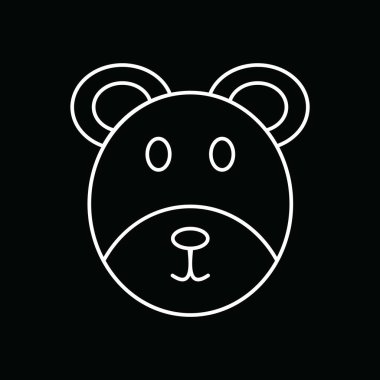  Projeniz için vektör ayı simgesi