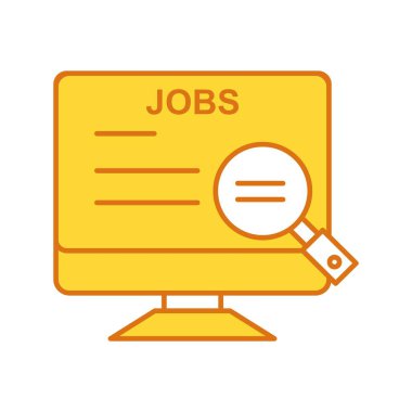  Vektör işleri simgesi illüstrasyonu