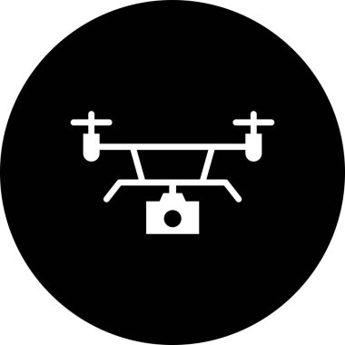 Projeniz için vektör drone simgesi