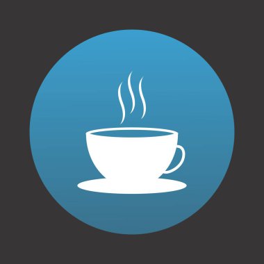 Kahve fincanının vektör çizimi, iç 