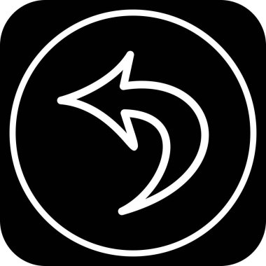 Projeniz için sol yön ok simgesi