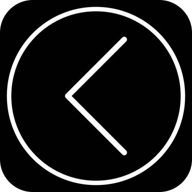 Projeniz için sol yön ok simgesi