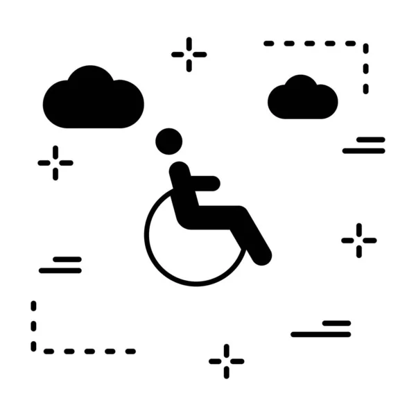 Vektor Handicap Symbol Für Ihr Projekt — Stockvektor