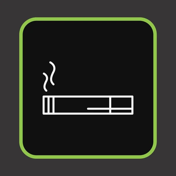 Cigarette Icon Your Project — Stock Vector