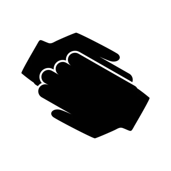 Vector Handshake Icon Illustration — Stock Vector