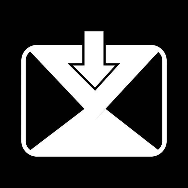 Symbol Der Vektornachricht Illustration — Stockvektor