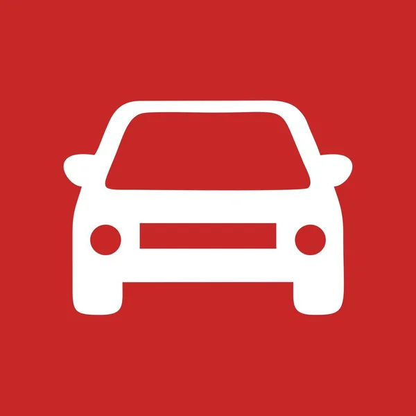 Vector Car Icon Your Project — Stock Vector