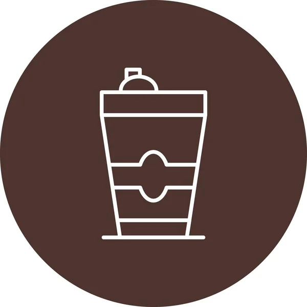 プロジェクトのベクトル飲料アイコン — ストックベクタ