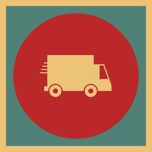 Значок Вантажівки Вашого Проекту — стоковий вектор